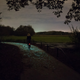 Illustration for article titled The World's First Glow-in-the-Dark Bike Path Glimmers a Ghostly Green
